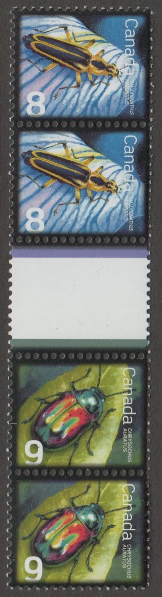 Canada Scott 2409+2410 MNH (A9-9) Gutter Pairs - Click Image to Close