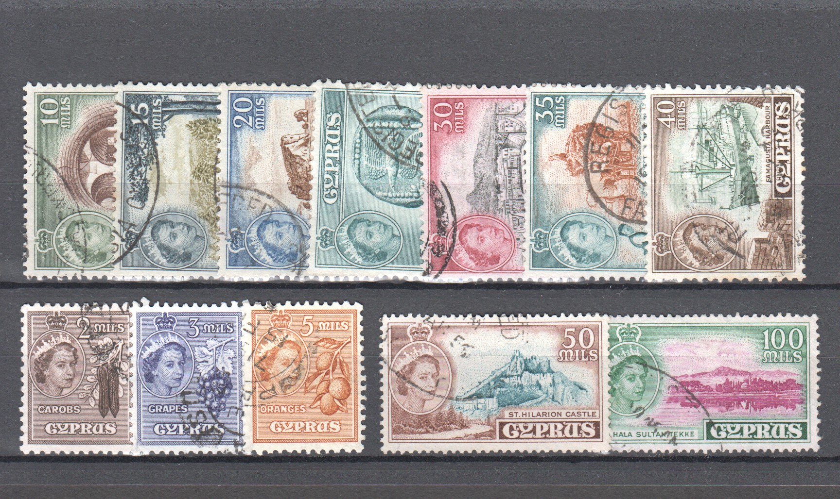 Cyprus Scott 168-79 Used (Set) - Click Image to Close