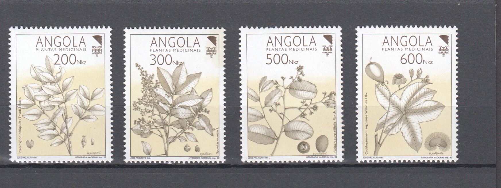 Angola Scott 825-8 MNH (Set) - Click Image to Close