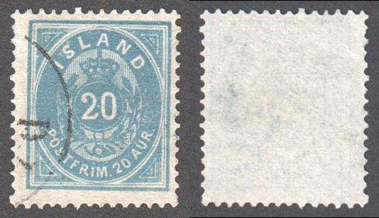 Iceland Scott 17 Used (P) - Click Image to Close