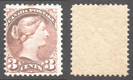 Canada Scott 41var Mint F (P) - Click Image to Close