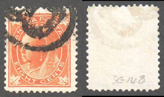 Canada Scott 72 Used VF (P) - Click Image to Close