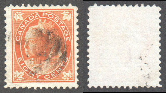 Canada Scott 72ii Used VF (P) - Click Image to Close