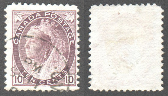 Canada Scott 83 Used VF (P) - Click Image to Close