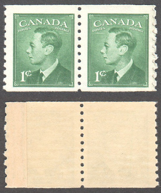 Canada Scott 297var MNH F Pair (P) - Click Image to Close