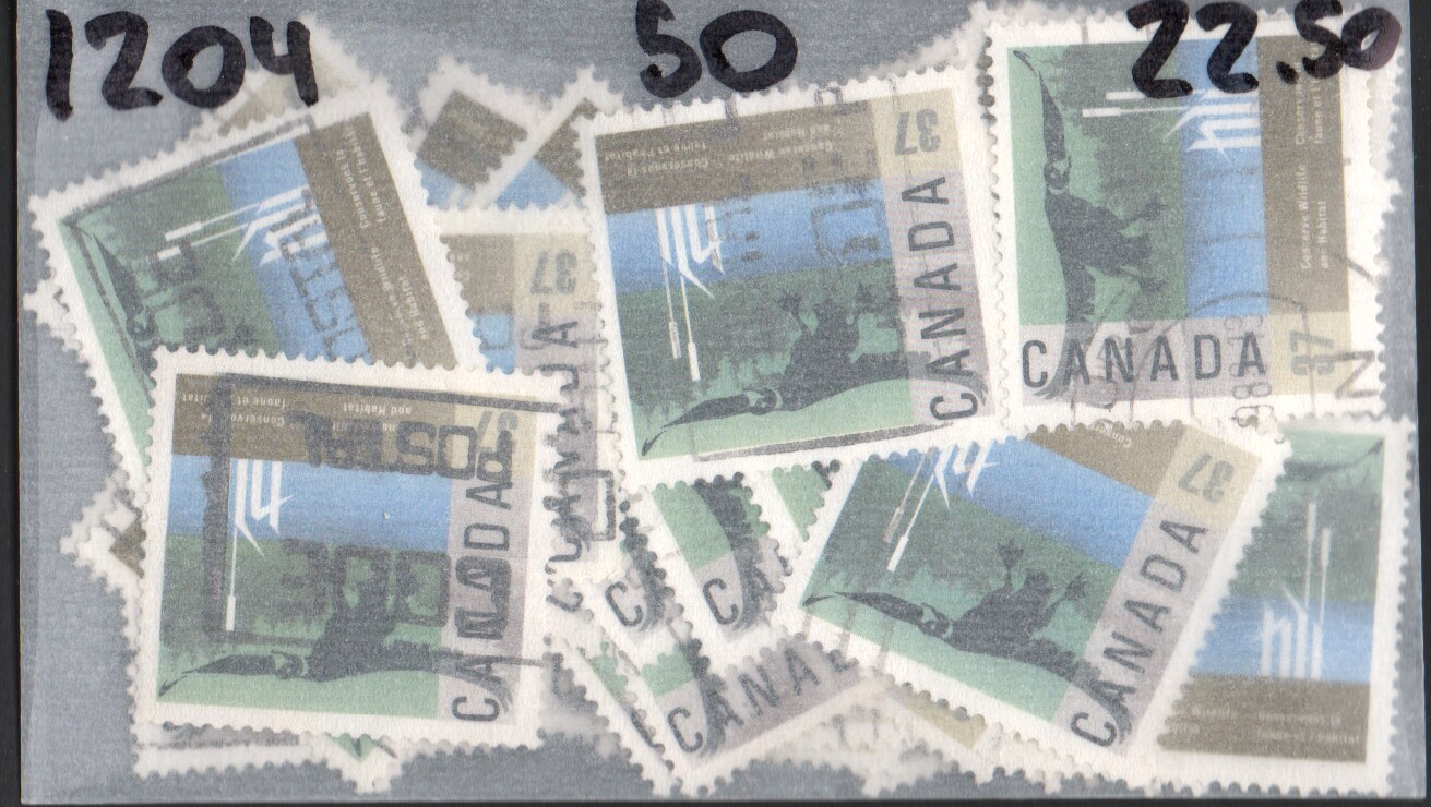 Canada Scott 1204 Used x50 - Click Image to Close